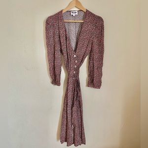 Rouje Gabin Holiday Midi Dress